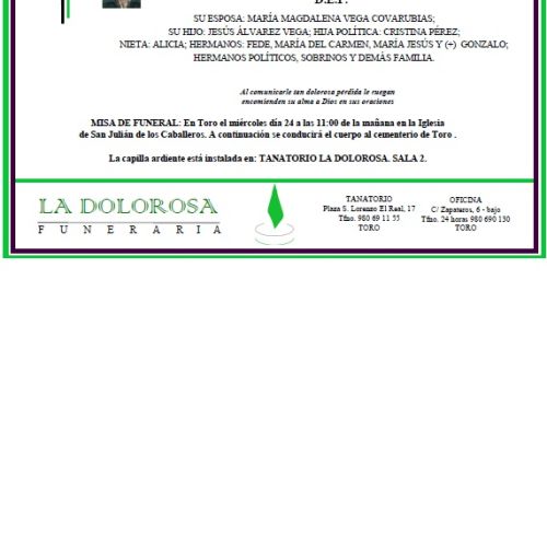 D. FRANCISCO JAVIER ÁLVAREZ GUTIÉRREZ